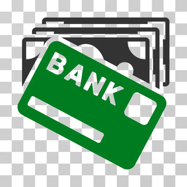 Kreditgeld-Vektor-Symbol — Stockvektor