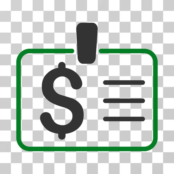 Dollar Badge Vector Icon — Stock Vector