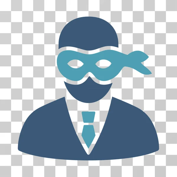 Vetor de ladrão mascarado Ícone —  Vetores de Stock