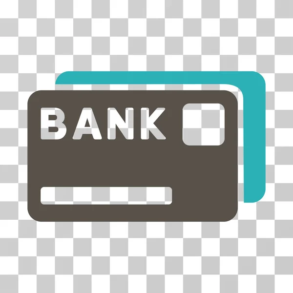 Bank kártyák Vector Icon — Stock Vector