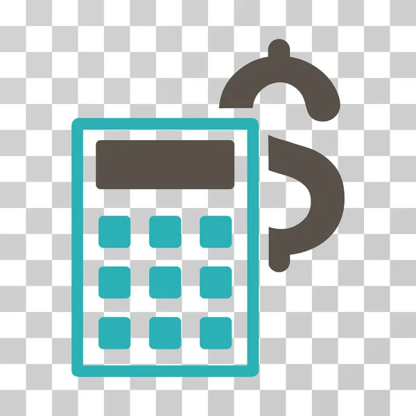 Business Calculator Vector Icon — Stock Vector