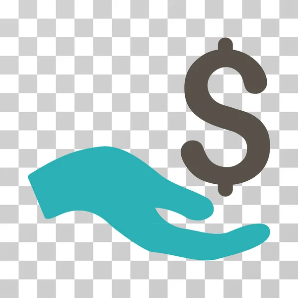 Ícone do vetor da doação — Vetor de Stock