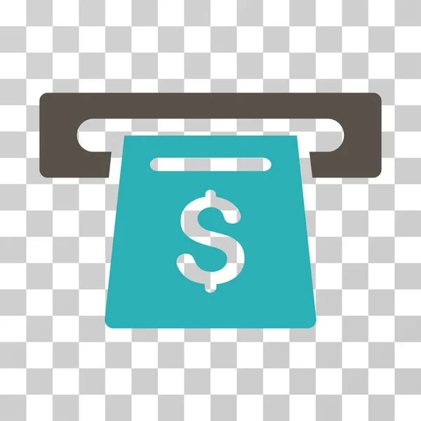 Icona vettoriale della slot machine di pagamento — Vettoriale Stock