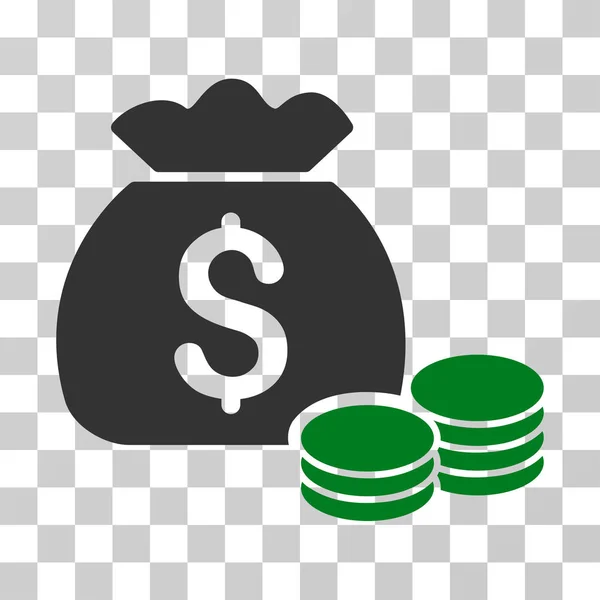 Money Bag Vector Icon — Stock Vector