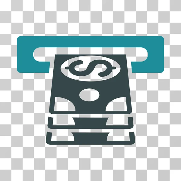 Banco Cashpoint Vector Icon — Vetor de Stock