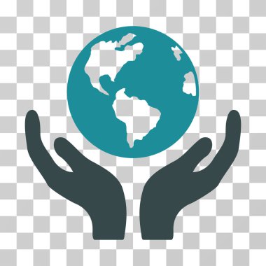 Uluslararası sigorta vektör simgesi