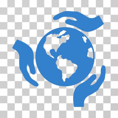 Toprak koruma vektör simgesi