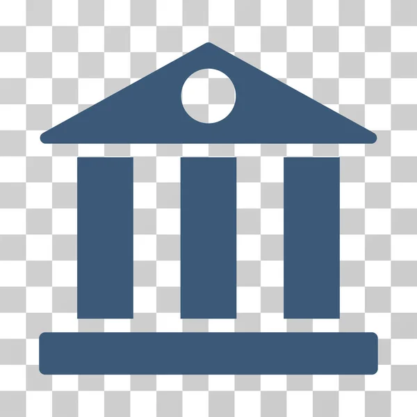 Vektor-Symbol für Bankgebäude — Stockvektor