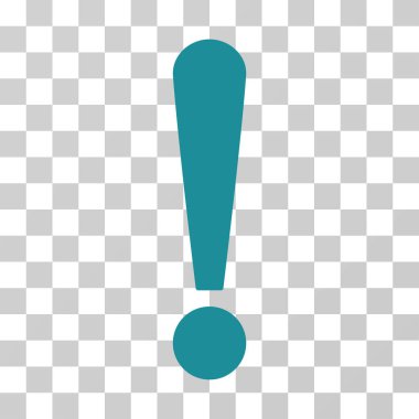 Ünlem işareti vektör simgesi