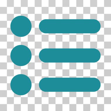 Öğeleri vektör simgesi