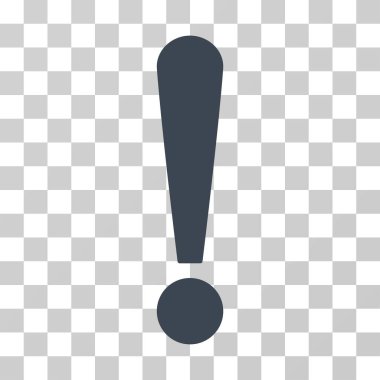 Ünlem işareti vektör simgesi