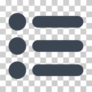 Öğeleri vektör simgesi