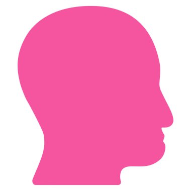 Kullanıcı başına düz vektör simgesi