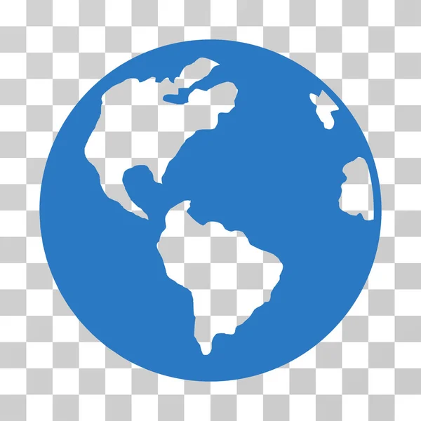 Planeet aarde Vector Icon — Stockvector