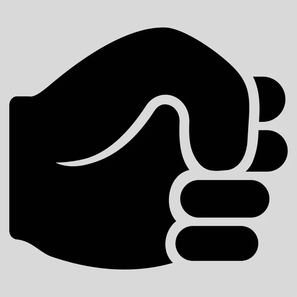 Fist Flat Vector Icon — Stock Vector