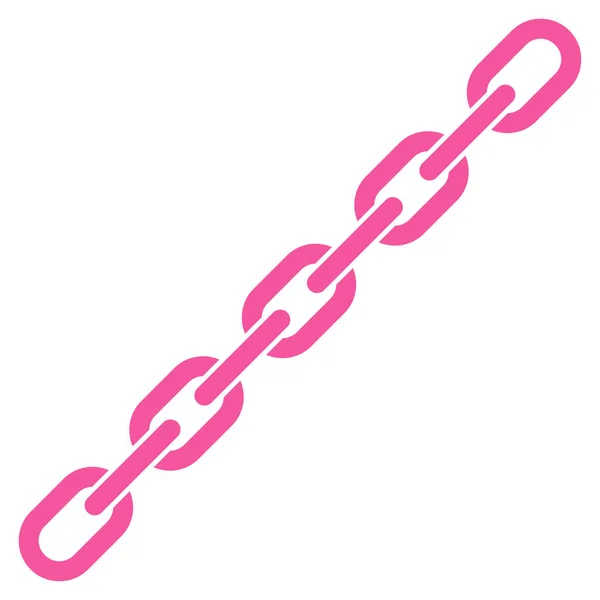 Chain Flat Vector Icon — Stock Vector