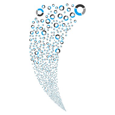 Pasta grafiği rastgele akım