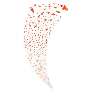 Alan roket rasgele akışı