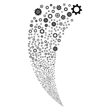 Dişliler ve SMM rasgele akışı