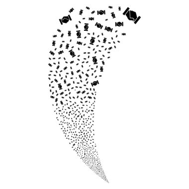 El sıkışma rastgele akım