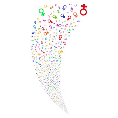 Venüs sembolü rastgele akım