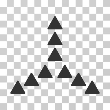 Dış yön vektör simgesi