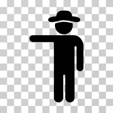 Beyefendi vektör simge göster