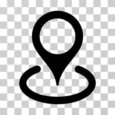 konumu vektör simgesi