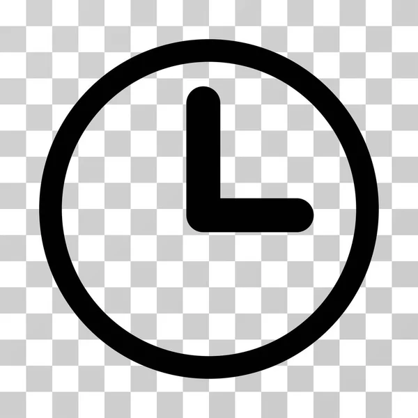 Reloj icono vector — Vector de stock