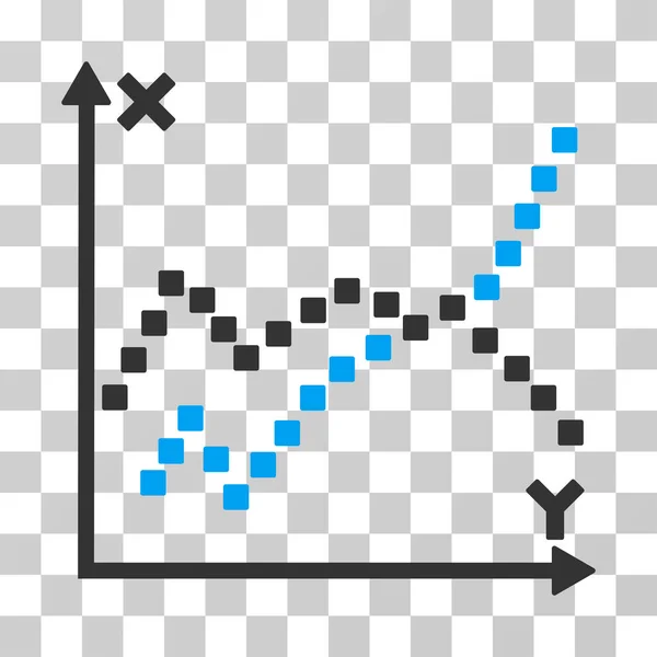 Functies Plot Vector Icon — Stockvector