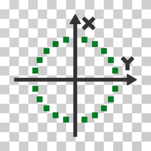 Icono de vector de trama de círculo — Archivo Imágenes Vectoriales