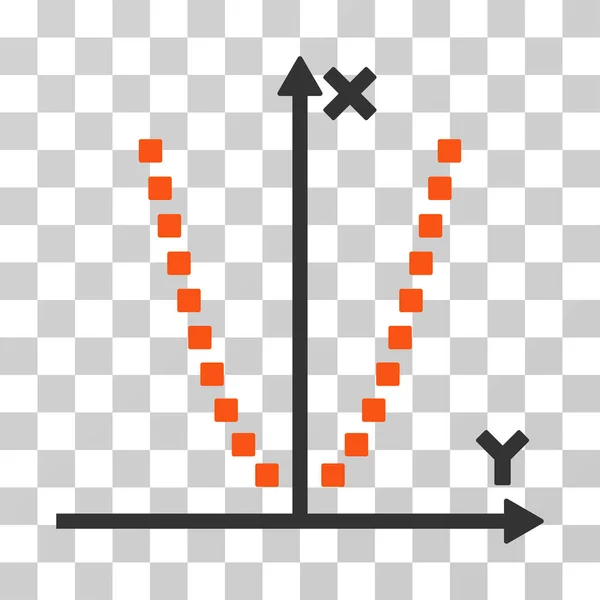 Icône vectorielle de parabole — Image vectorielle