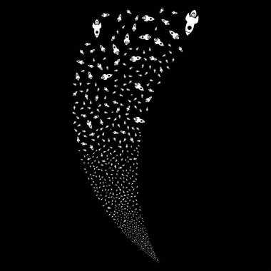 Alan roket rasgele akışı