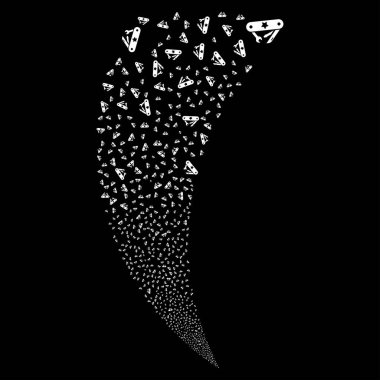 Evrensel ordu bıçağı rastgele akım