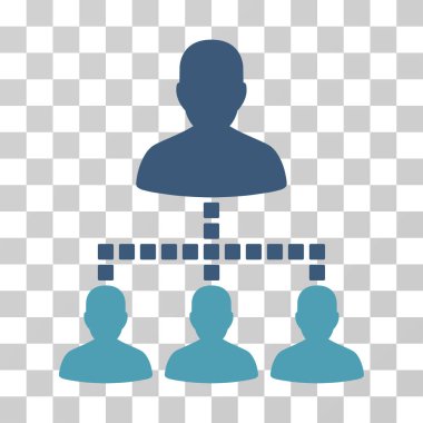 İnsanlar hiyerarşi vektör simgesi