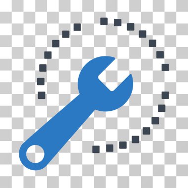 Diyagram vektör simgesi yapılandırma