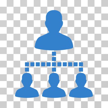 İnsanlar hiyerarşi vektör simgesi