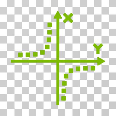 Hiperbol çizim vektör simgesi