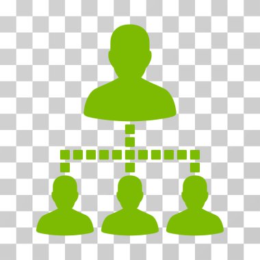 İnsanlar hiyerarşi vektör simgesi