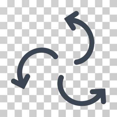 Siklon okları vektör simgesi