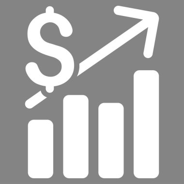Mali grafik düz vektör simgesi