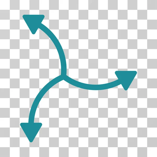 Swirl pilar vektor symbol — Stock vektor