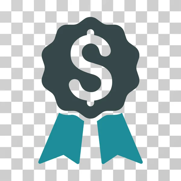 Prix bancaire Icône vectorielle — Image vectorielle