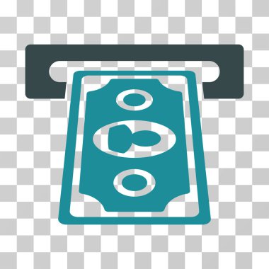 Ödeme uçbirim vektörü simgesi