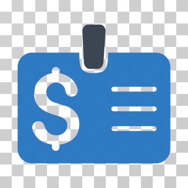 Doları rozet vektör simgesi