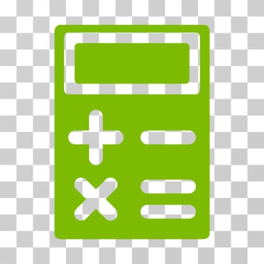 Hesap makinesi vektör simgesi