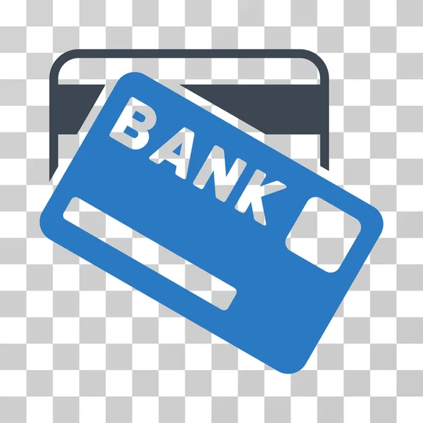 Ícone de vetor de cartões bancários —  Vetores de Stock