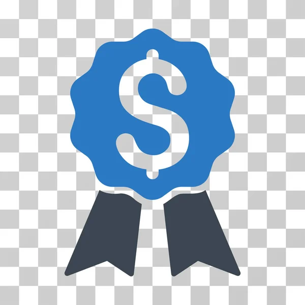 Premio Bancario Vector Icono — Vector de stock