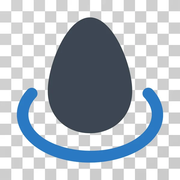 Vklad vejce vektorové ikony — Stockový vektor