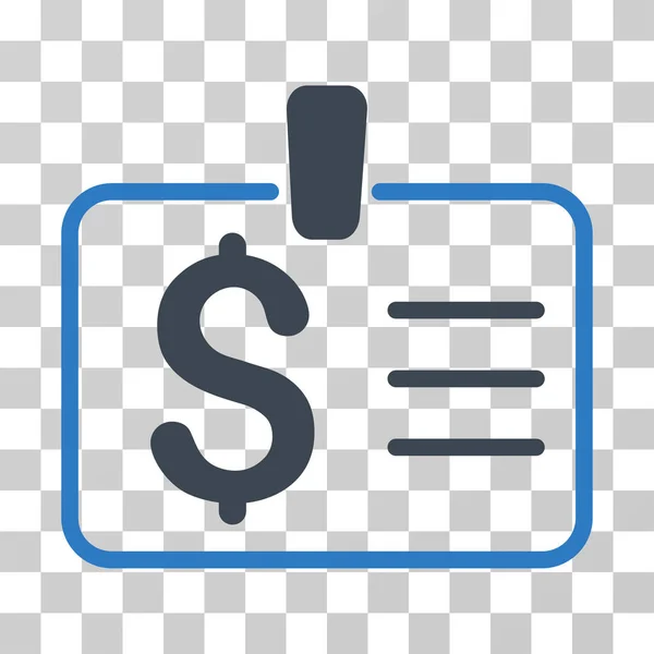 Dollarn Badge vektor symbol — Stock vektor